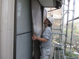 坂祝町　O様邸　クリーニング、雨戸取り付け
