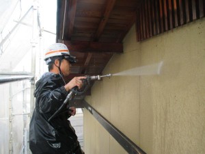 関　H様邸　高圧洗浄