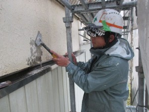 岐阜県関市N様邸～柄付け作業～