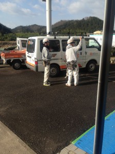 現場朝礼！！
