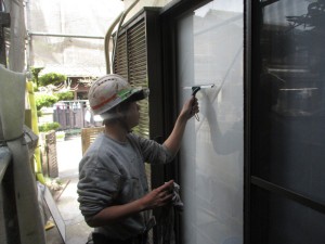 関市　T様邸　最終工事　職長石井