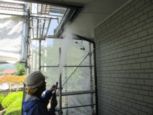美濃市　Ｇ様邸　高圧洗浄　職長石井