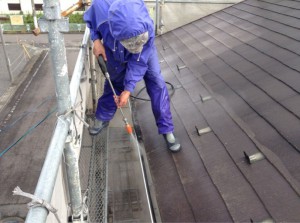 関市北天神　I様邸　外部塗装工事