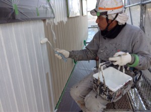 美濃加茂市　H様邸　倉庫塗装工事