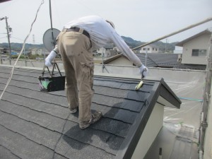 岐阜市 O様邸 倉庫屋根塗装工事が完了しました。