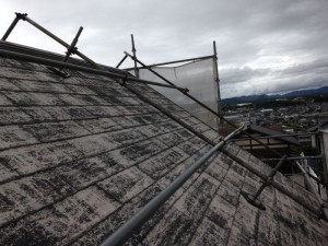 加茂郡坂祝町N様邸　足場～大工工事まで