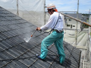 加茂郡加茂野町　F様邸　外部塗装工事