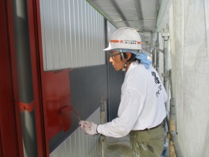 美濃加茂市　　I様邸　外部塗装工事