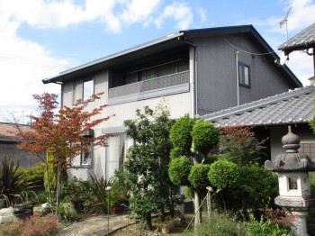 岐阜県岐阜市　外部塗装工事／O様邸