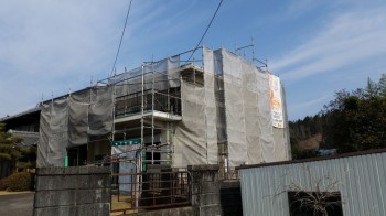 岐阜県関市　陸屋根ウレタン塗膜防水工事　O様邸