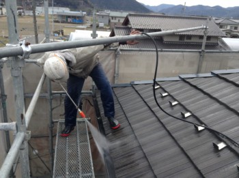 岐阜県関市下白金　高圧洗浄からクリーニングまでの流れ／I様邸