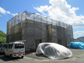 岐阜県可児市　外装リフォーム（パーフェクトトップ）　Ｔアパート様邸