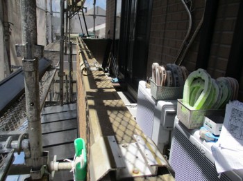 岐阜県関市　笠木脱着防水処理工事　N様邸