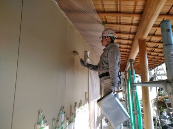 岐阜県関市下有知　工事の様子