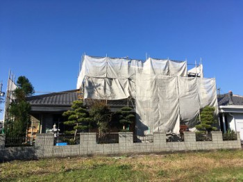 岐阜県関市下有知にて工事を行っています。
