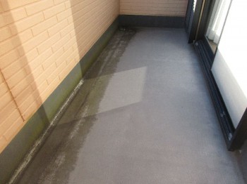 ベランダウレタン塗膜防水