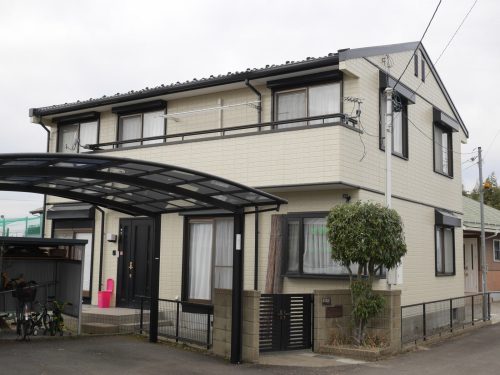 岐阜県関市東田原　外壁・屋根塗り替え工事　セキスイハイムの家