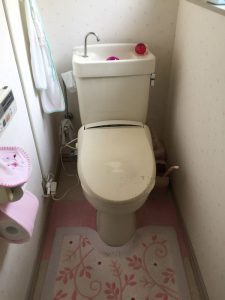 トイレ工事を行いました