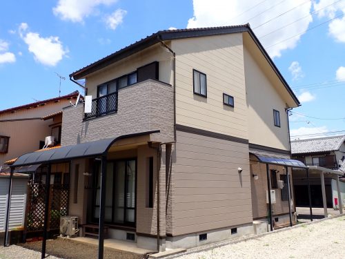 岐阜県関市神明町　外壁塗装　屋根工事　防水工事