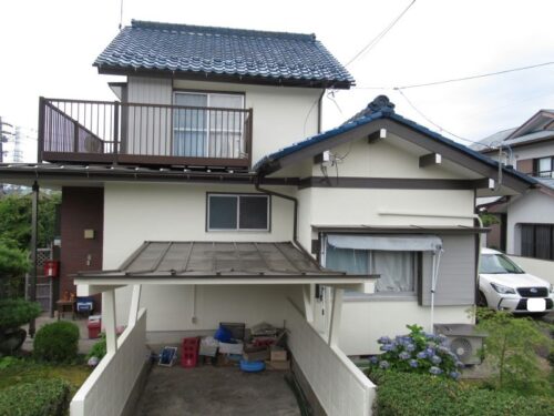 岐阜県関市　モルタル・トタン外壁塗装　瓦屋根修繕　瓦棒屋根塗装　