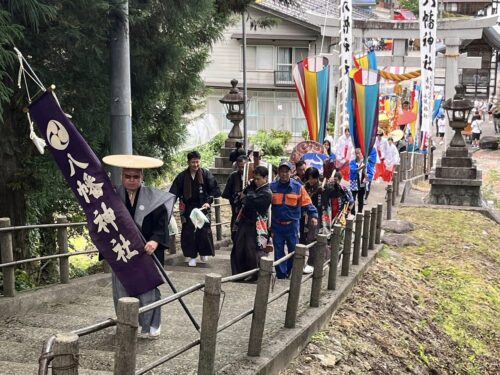 世界遺産白川郷の平瀬八幡神社 どぶろく祭り