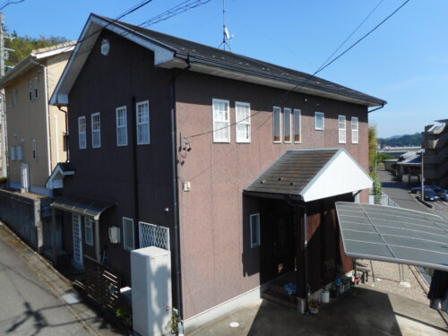 関市星ヶ丘　外壁屋根塗装工事　完了