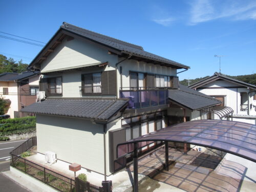 関市四季ノ台　外壁塗装工事完了
