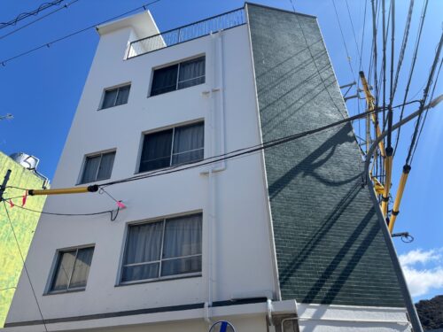 岐阜市においてビルの改修を行いました　