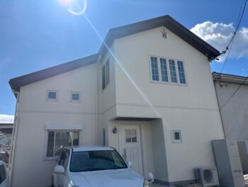岐阜市　セキスイハウス住宅の塗装を行いました