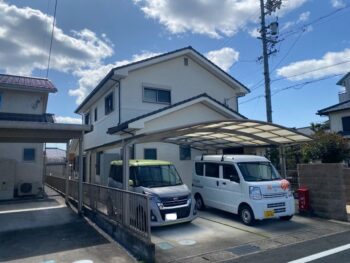 関市のサイディング塗装・ベランダ防水工事をご紹介　