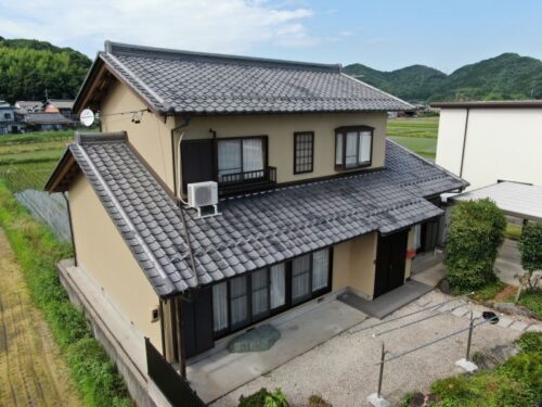 岐阜市の和風住宅の外装改修工事をご紹介　