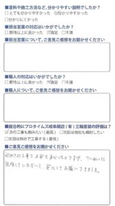 安心してお願いできた/岐阜市