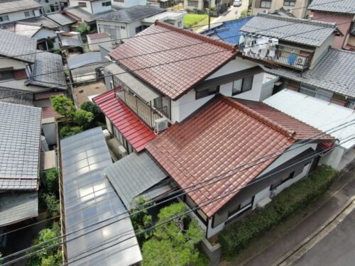 岐阜市でモルタル・トタン外壁の塗装工事を行いました