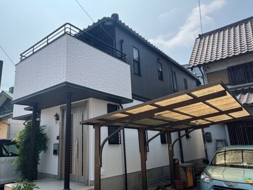 関市にあるダイワハウス住宅の塗り替え工事を行いました　