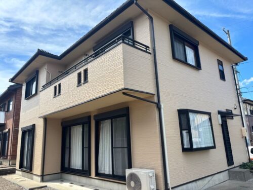 関市で外壁や塀の塗装を行いました