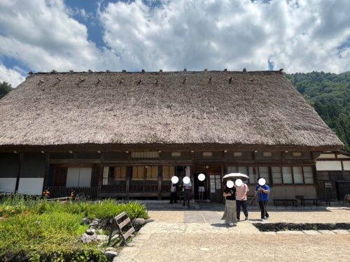 白川郷合掌造りを見てきました！