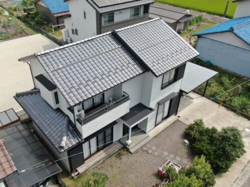 関市でプラチナリファイン2000MF-IRを使用して外壁塗装を行いました
