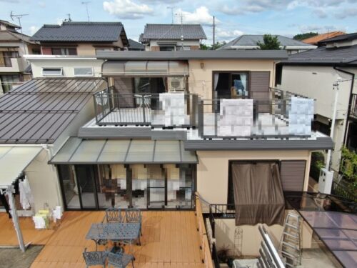 関市でOB様のお宅の外壁を13年ぶりに塗装させていただきました