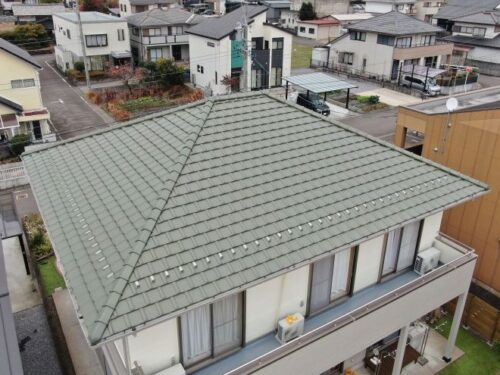 美濃市でサイディングを超低汚染プラチナリファイン2000MF-IRで塗替え