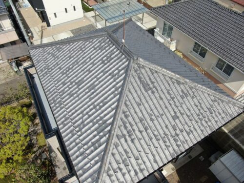 関市の瓦修繕工事＆外壁塗装の施工記録