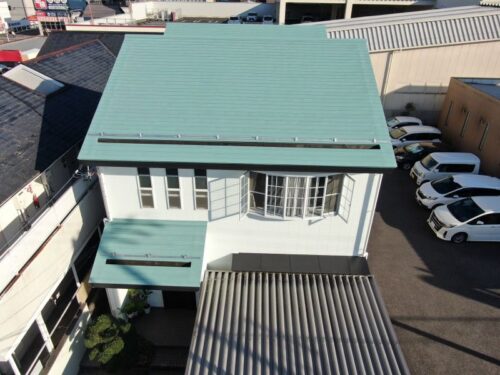 【岐阜市】外壁塗装と屋根カバー工法で一新