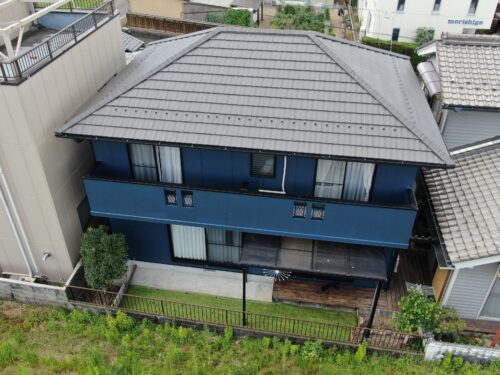 【関市】モニエル屋根塗装の施工事例を公開
